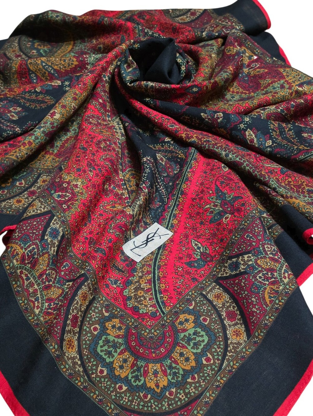 YVES SAINT LAURENT SCARF - Picture 11 of 16